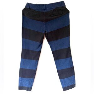 Banana Republic Navy and Black Ankle Pants